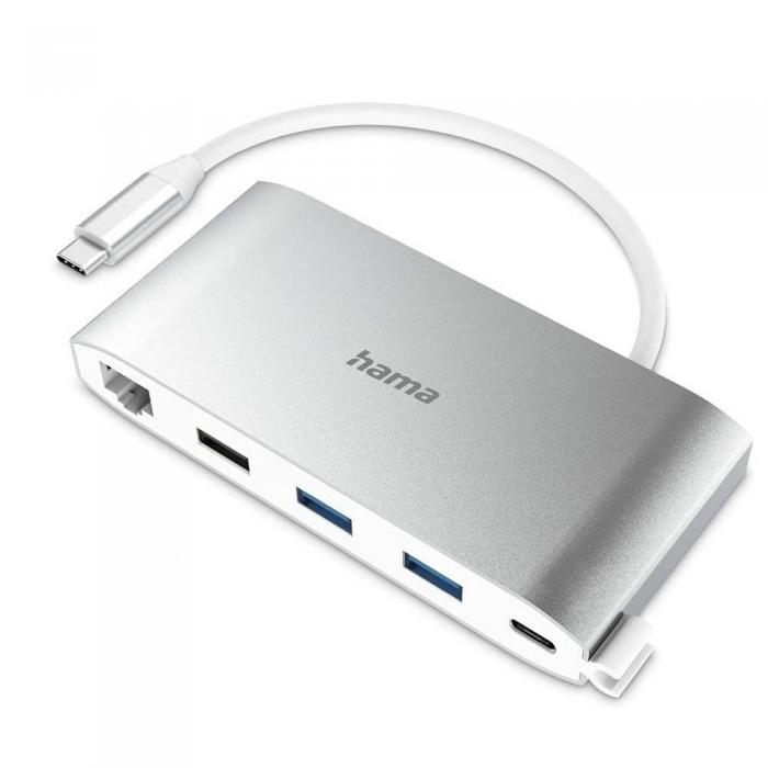 DOCKING STATION HAMA TYPE C 8 ΣΕ 1 HDMI/VGA/USB/LAN