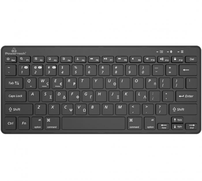 ΑΣΥΡΜΑΤΟ ΠΛΗΚΤΡΟΛΟΓΙΟ POWERTECH PT-1153 BLACK