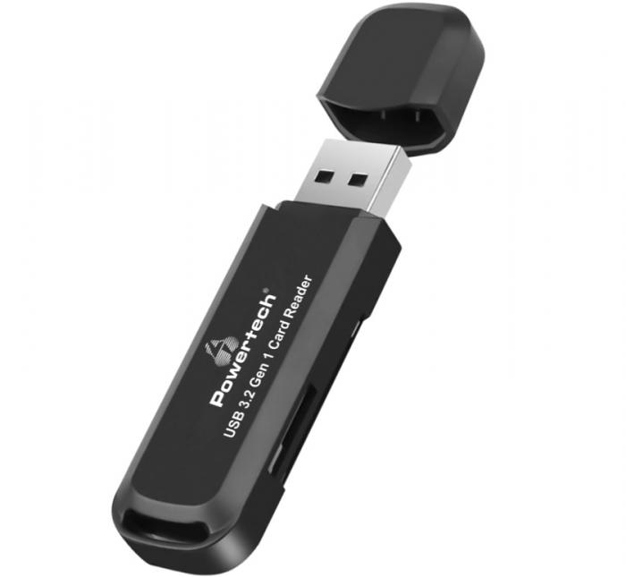 CARD READER POWERTECH PT-1112 BLACK