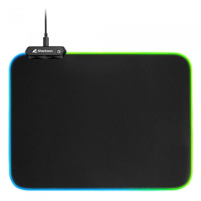 GAMING MOUSEPAD SHARKOON RGB V2 1337RGBV2360