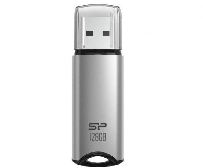 FLASH DRIVES SILICON POWER MARVEL M02 128GB USB 3.2 GREY