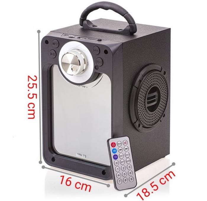 ΗΧΕΙΟ BLUETOOTH CRYSTAL SOUND MN-03 BLACK