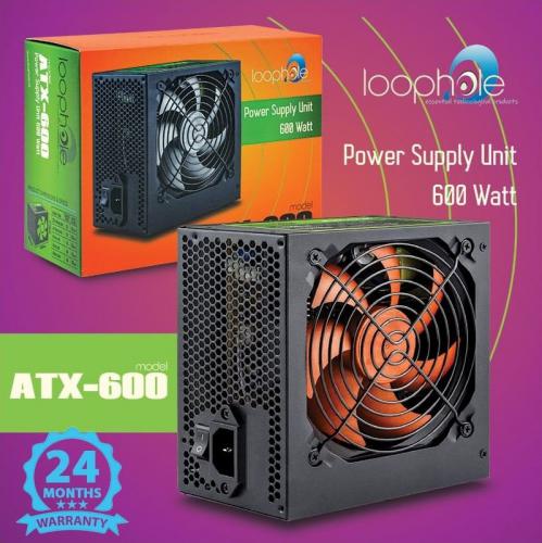 ΤΡΟΦΟΔΟΤΙΚΟ LOOPHOLE ATX-600 600 WATT ORANGE