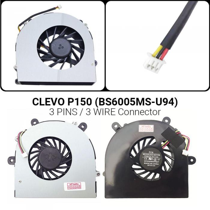 ΑΝΕΜΙΣΤΗΡΑΣ ΓΙΑ LAPTOP CLEVO P150 (BS6005MS-U94)