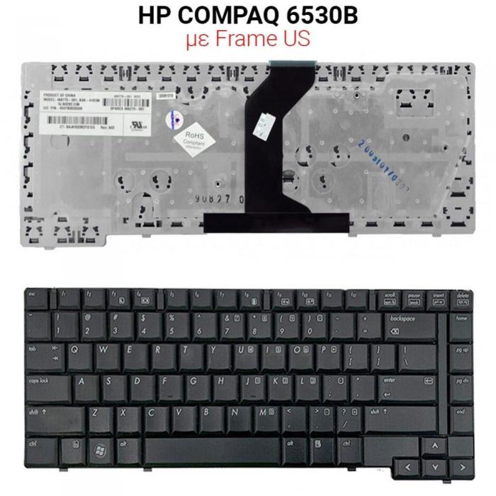 ΠΛΗΚΤΡΟΛΟΓΙΟ ΓΙΑ LAPTOP HP COMPAQ 6530B US BLACK