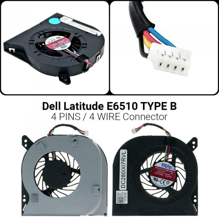 ΑΝΕΜΙΣΤΗΡΑΣ ΓΙΑ LAPTOP DELL LATITUDE E6510 TYPE B