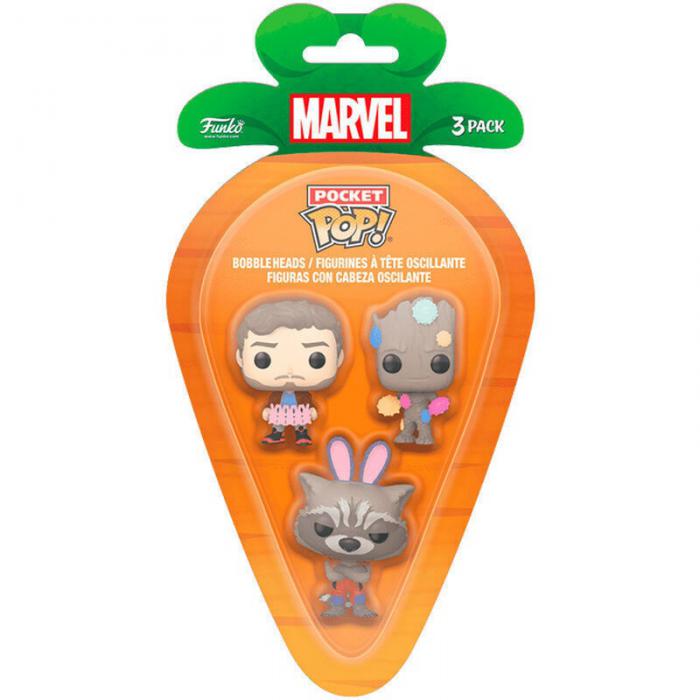 ΦΙΓΟΥΡΕΣ FUNKO POCKET POP! 3-PACK GUARDIANS OF THE GALAXY PDQ