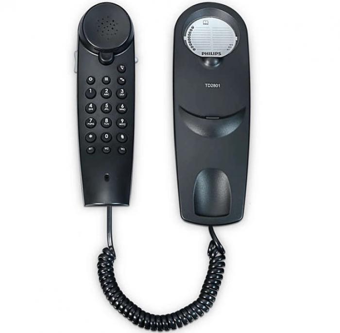 ΤΗΛ. ΣΥΣΚΕΥΗ PHILIPS TD2801B/00 BLACK