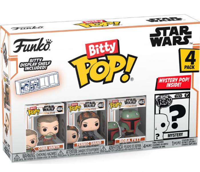 ΦΙΓΟΥΡΕΣ FUNKO BITTY POP! 4-PACK STAR WARS: THE MANDALORIAN - COBB VANTH