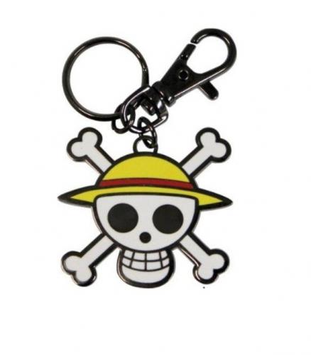 ΜΠΡΕΛΟΚ ABYSSE ONE PIECE - SKULL LUFFY METAL ABYKEY004