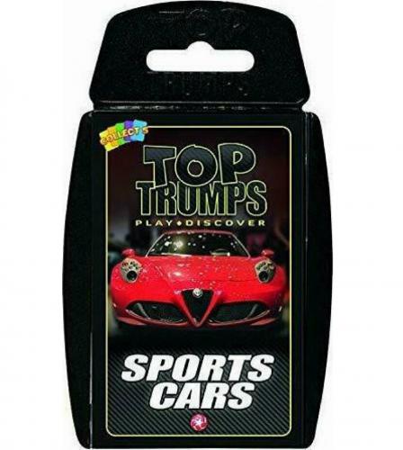 ΠΑΙΧΝΙΔΙ ΜΕ ΚΑΡΤΕΣ WINNING MOVES: TOP TRUMPS - SPORTS CARS WM01608-EN1