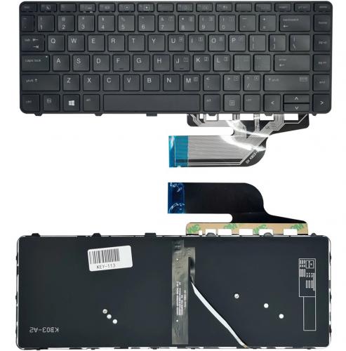 ΠΛΗΚΤΡΟΛΟΓΙΟ ΓΙΑ LAPTOP HP PROBOOK 640 G4 WITH BACKLIGHT US BLACK