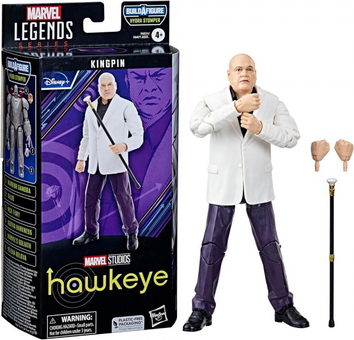 ΦΙΓΟΥΡΑ HASBRO DISNEY MARVEL LEGENDS SERIES: BUILD A FIGURE HYDRA STOMPER - HAWKEYE KINGPIN 15CM F6531
