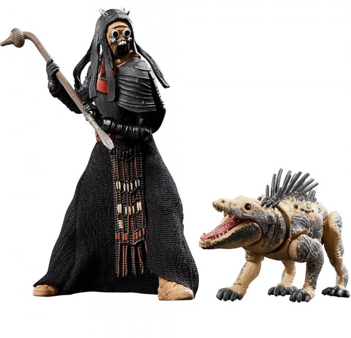 ΦΙΓΟΥΡΕΣ HASBRO FANS DISNEY STAR WARS THE BOOK OF BOBA FETT: THE VINTAGE COLLECTION - TUSKEN WARRIOR AND MASSIFF 10CM F6991