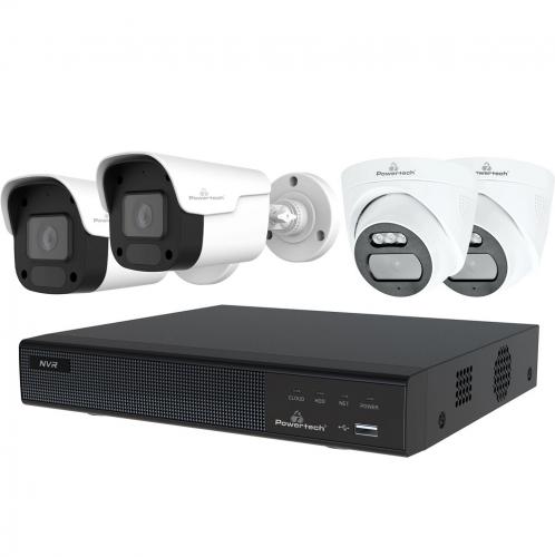 ΚΙΤ NVR ΜΕ 4 ΚΑΜΕΡΕΣ POWERTECH PT-1233