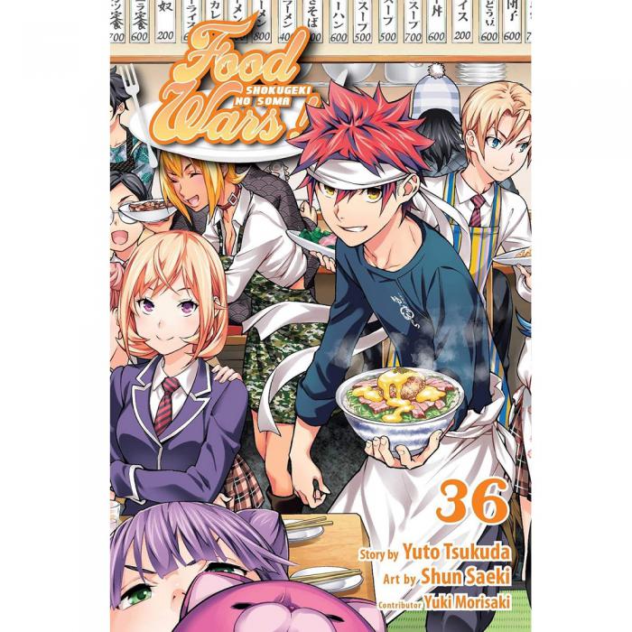 VIZ FOOD WARS SHOKUGEKI NO SOMA GN VOL. 36 PAPERBACK MANGA