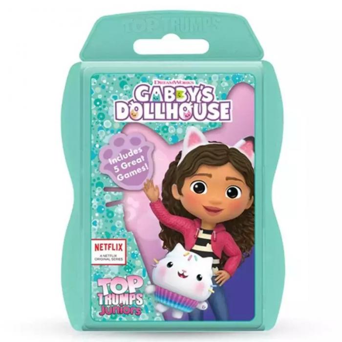 ΠΑΙΧΝΙΔΙ ΜΕ ΚΑΡΤΕΣ WINNING MOVES: TOP TRUMPS JUNIORS - GABBY'S DOLLHOUSE WM04165-EN1-6