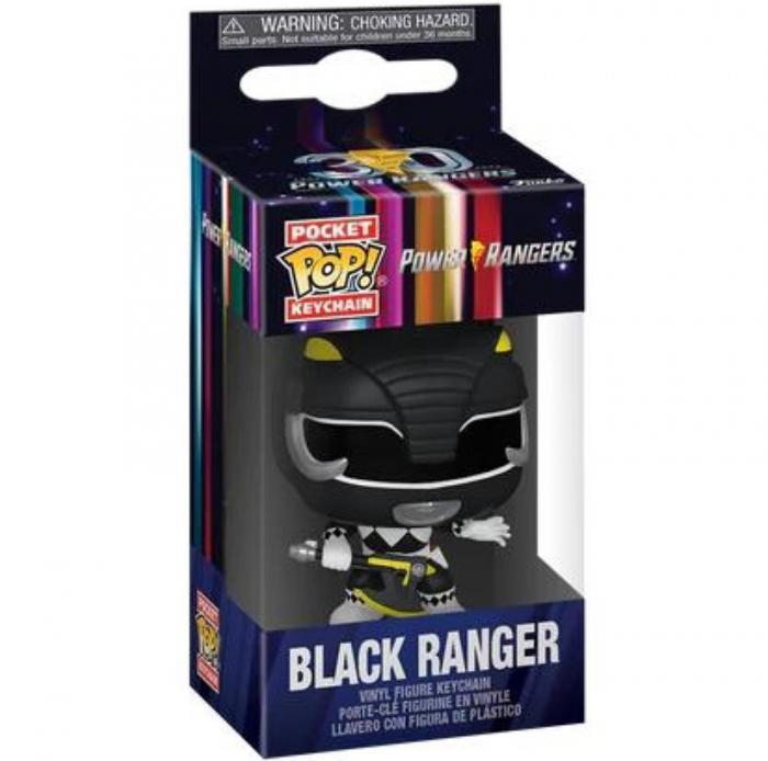 ΦΙΓΟΥΡΑ - ΜΠΡΕΛΟΚ FUNKO POCKET POP! POWER RANGERS - BLACK RANGER