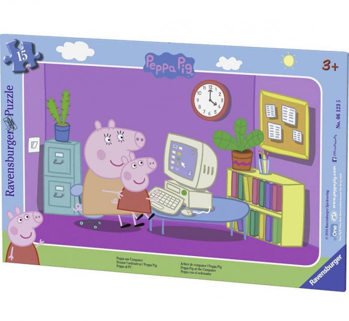 ΠΑΖΛ RAVENSBURGER: PEPPA THE PING 15 PCS 06123