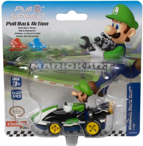 ΠΑΙΧΝΙΔΙ CARRERA PULL SPEED: NINTENDO MARIO KART - LUIGI 1:43 15818315