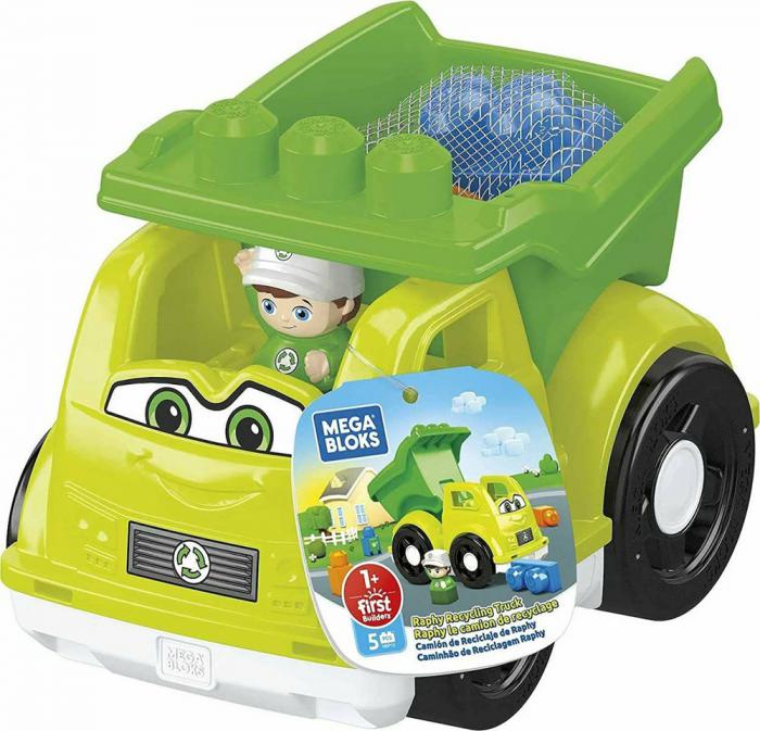 ΠΑΙΧΝΙΔΙ FISHER-PRICE MEGA BLOKS - RAPHY RECYCLING TRUCK HBP13