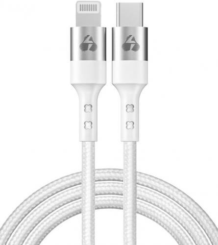 ΚΑΛΩΔΙΟ ΣΥΝΔΕΣΗΣ USB C ΣΕ LIGHTNING POWERTECH PTR-0127 PD 20W 1M WHITE