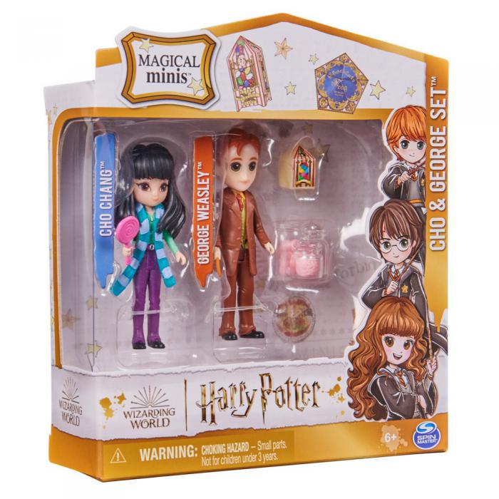 ΠΑΙΧΝΙΔΙ SPIN MASTER WIZARDING WORLD HARRY POTTER: MAGICAL MINIS - CHO AND GEORGE SET 6064901