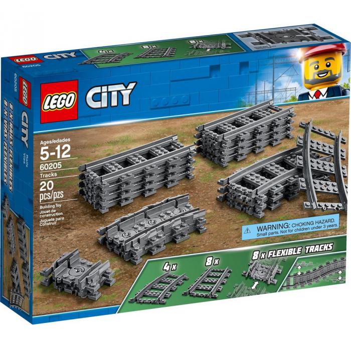 LEGO CITY TRAINS: TRACKS 60205