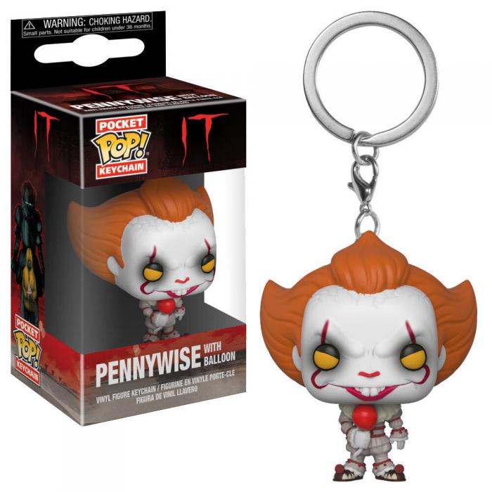 ΦΙΓΟΥΡΑ - ΜΠΡΕΛΟΚ FUNKO POCKET POP! IT PENNYWISE WITH BALLOON