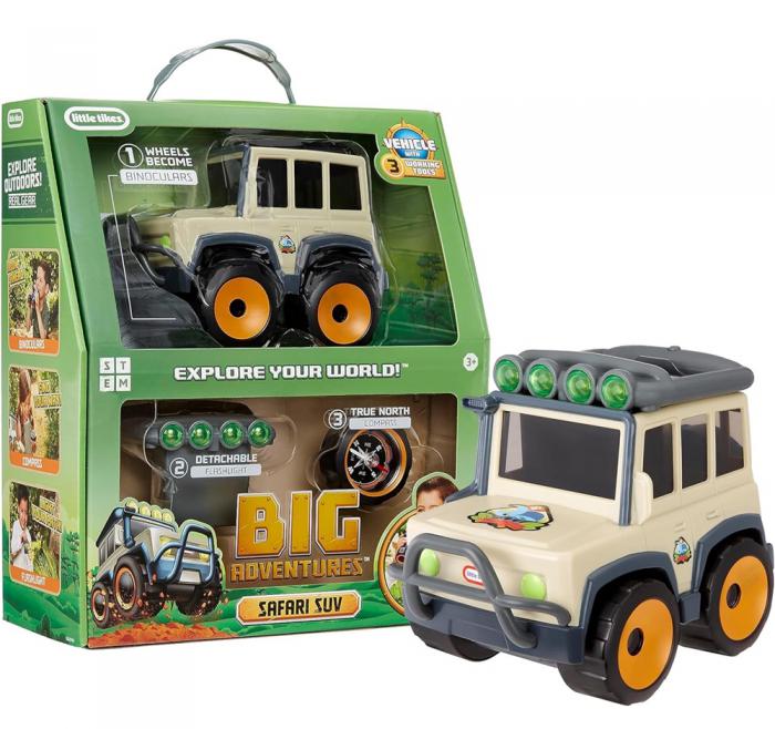 ΠΑΙΧΝΙΔΙ LITTLE TIKES BIG ADVENTURES - STEM SAFARI SUV 662140EUC
