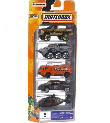 ΠΑΙΧΝΙΔΙ MATCHBOX VEHICLES SET OF 5 RANDOM C1817