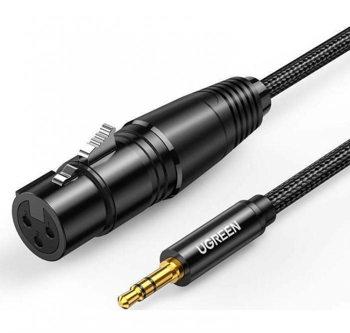 ΚΑΛΩΔΙΟ XLR ΘΗΛ. ΣΕ 3.5ΜΜ ΑΡΣ. UGREEN AV182 20244 2M
