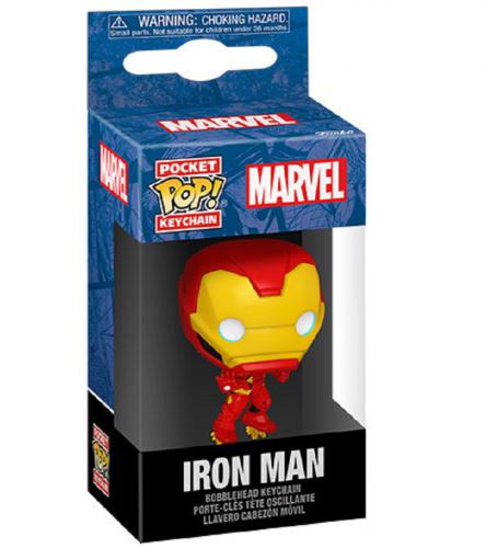 ΦΙΓΟΥΡΑ - ΜΠΡΕΛΟΚ FUNKO POCKET POP: MARVEL IRON MAN