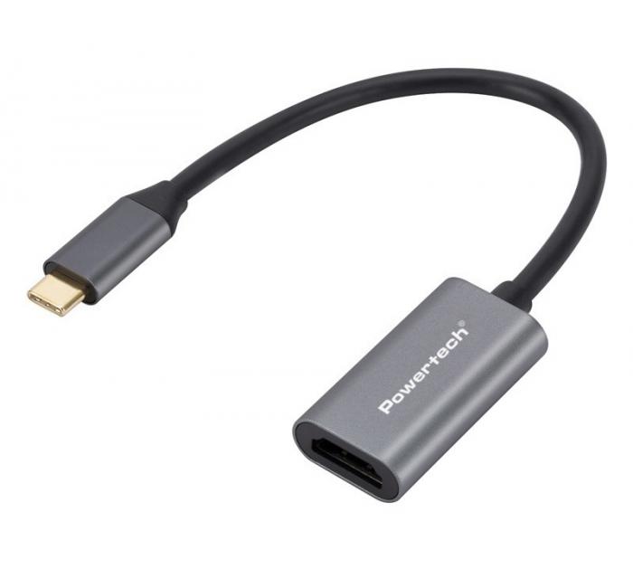 ΜΕΤΑΤΡΟΠΕΑΣ POWERTECH USB-C ΣΕ HDMI CAB-UC086 GREY