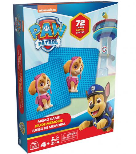 ΠΑΙΧΝΙΔΙ ΜΕ ΚΑΡΤΕΣ SPIN MASTER PAW PATROL: MEMO GAME 6066834