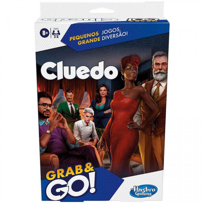 ΕΠΙΤΡΑΠΕΖΙΟ ΠΑΙΧΝΙΔΙ HASBRO: CLUEDO GRAB AND GO ΣΕ ΕΛΛΗΝΙΚΗ ΓΛΩΣΣΑ F8251