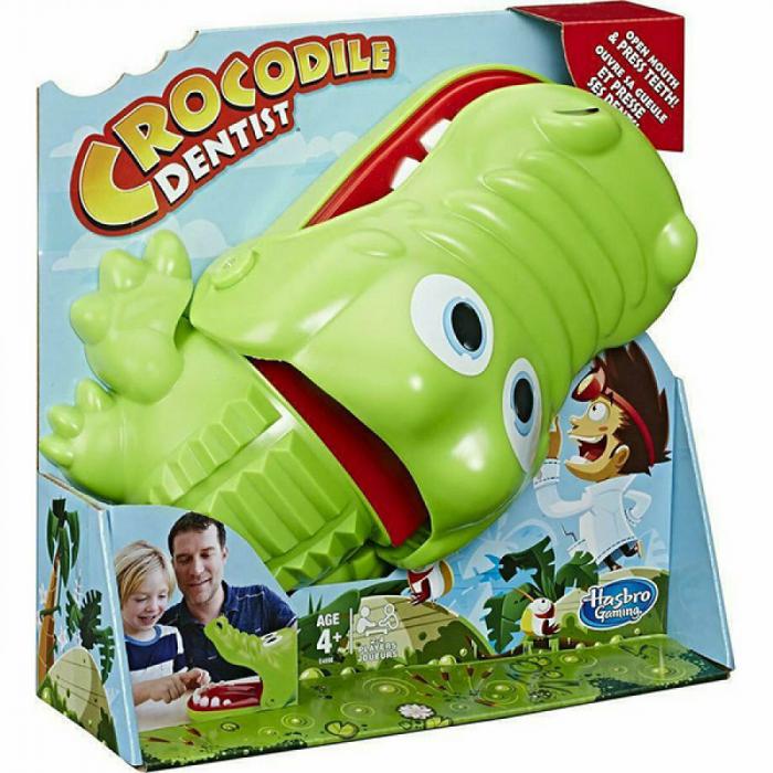 ΕΠΙΤΡΑΠΕΖΙΟ ΠΑΙΧΝΙΔΙ HASBRO: ΚΡΟΚΟΔΕΙΛΟΔΟΝΤΑΚΙΑΣ ΣΕ ΕΛΛΗΝΙΚΗ ΓΛΩΣΣΑ E4898