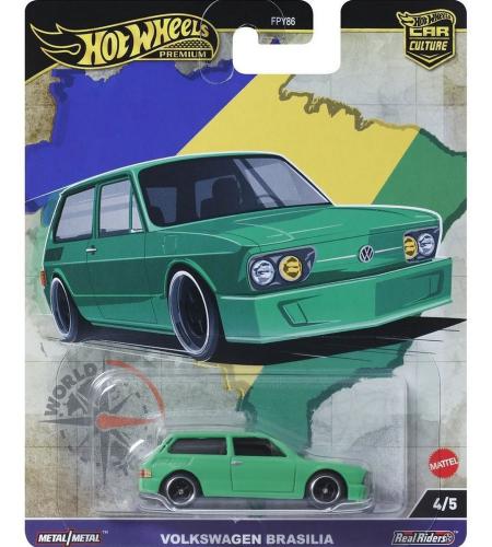 ΠΑΙΧΝΙΔΙ MATTEL HOT WHEELS PREMIUM: CAR CULTURE - VOLKSWAGEN BRASILIA HRV82