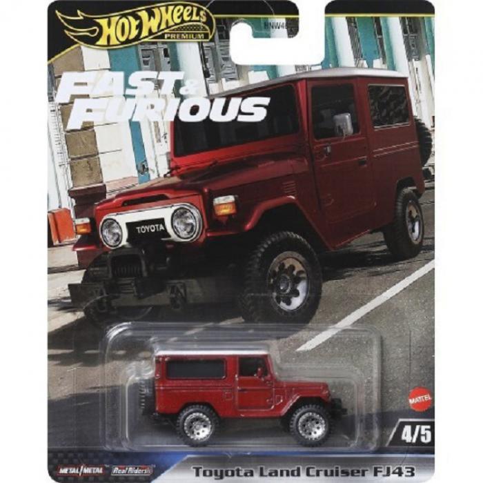 ΠΑΙΧΝΙΔΙ MATTEL HOT WHEELS PREMIUM: FAST AND FURIOUS - TOYOTA LAND CRUISER FJ43 HRT96