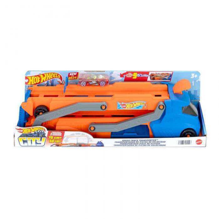 ΠΑΙΧΝΙΔΙ MATTEL HOT WHEELS: CITY - SPEED TRACK TRANSPORTER HYT83