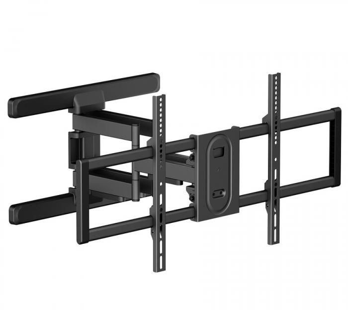 ΒΑΣΗ ΤΗΛΕΟΡΑΣΗΣ ΜΕ ΔΙΠΛΟ ΒΡΑΧΙΩΝΑ POWERTECH ΑΠΟ 43'' ΕΩΣ 100'' PT-1280