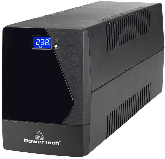 UPS POWERTECH LINE INTERACTIVE PT-1800LCD 1800VA 1080W