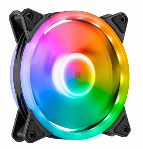 COOLER ΓΙΑ CASE POWERTECH LED RGB PT-1284