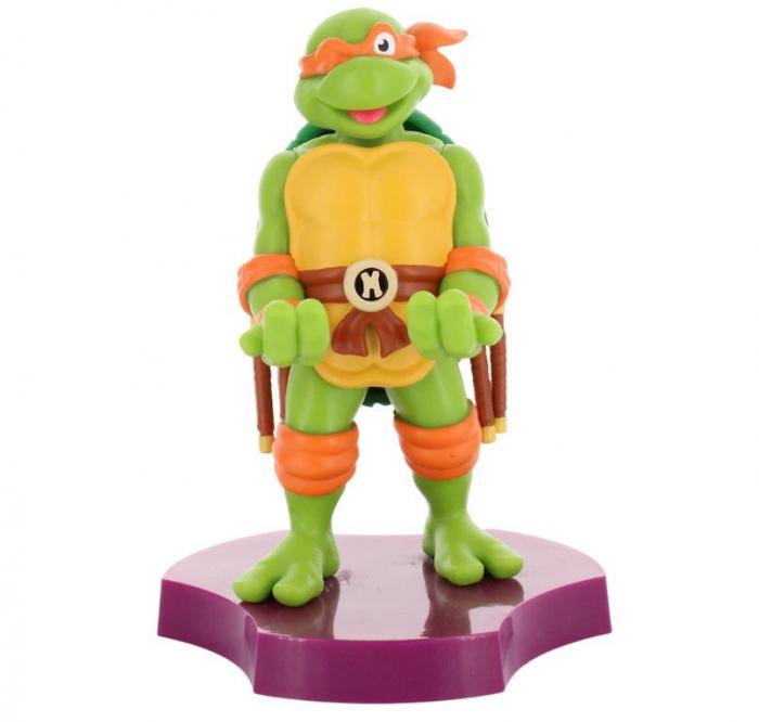 ΒΑΣΗ ΣΤΗΡΙΞΗΣ EXG CABLE GUYS HOLDEM: TEENAGE MUTANT NINJA TURTLES - MICHELANGELO PHONE AND EARPODS HOLDER HDHMPT400633