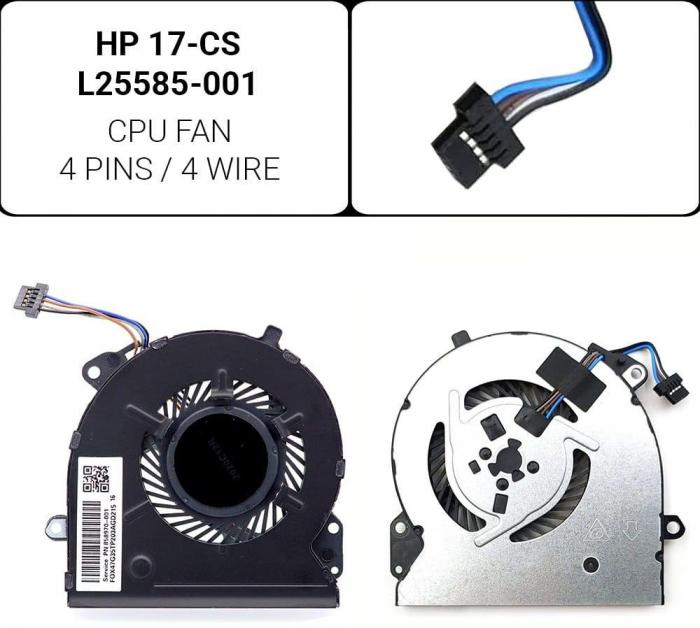 ΑΝΕΜΙΣΤΗΡΑΣ ΓΙΑ LAPTOP HP 15-CS TYPE A