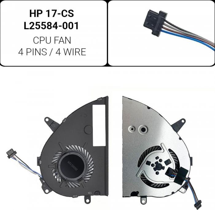 ΑΝΕΜΙΣΤΗΡΑΣ ΓΙΑ LAPTOP HP 15-CS TYPE B