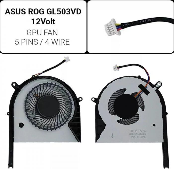ΑΝΕΜΙΣΤΗΡΑΣ ΓΙΑ LAPTOP ASUS ROG GL503GE 12V 1A FOR GPU