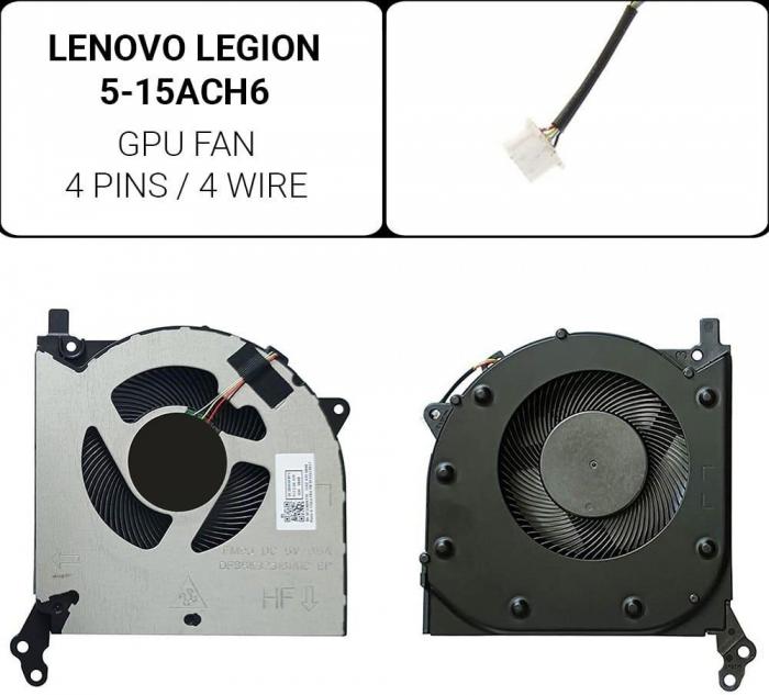 ΑΝΕΜΙΣΤΗΡΑΣ ΓΙΑ LAPTOP LENOVO LEGION 5-15ACH6 5V FOR GPU
