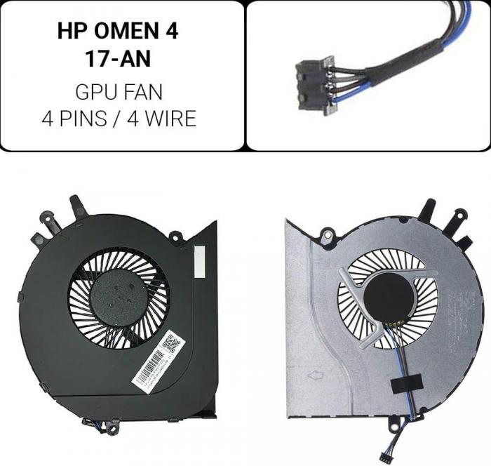 ΑΝΕΜΙΣΤΗΡΑΣ ΓΙΑ LAPTOP HP 17-AN FOR GPU