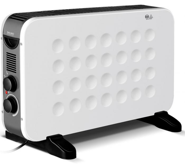 ΘΕΡΜΟΠΟΜΠΟΣ ΔΑΠΕΔΟΥ 2000W BRUNO BRN-0206 WHITE